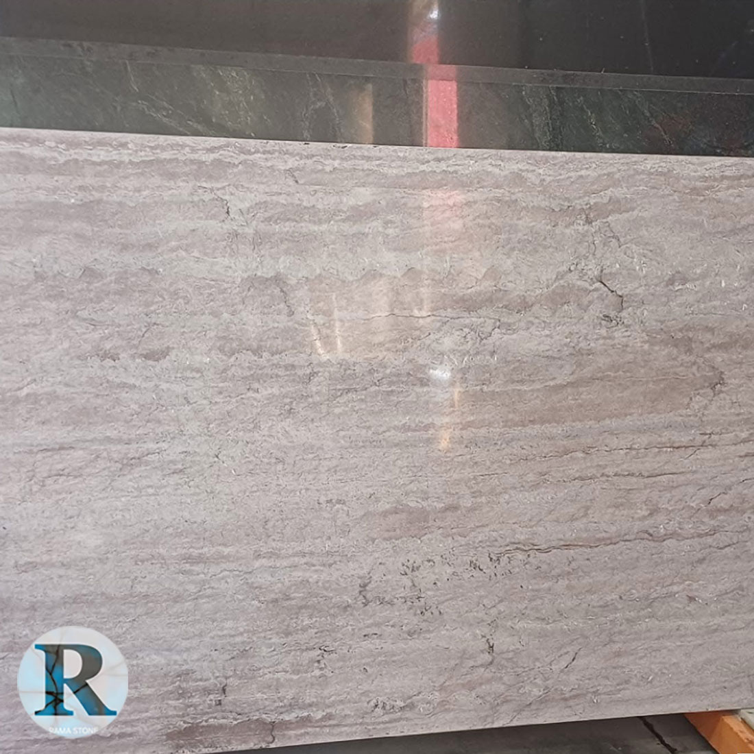 Silver-Travertine-(Vein-Cut)