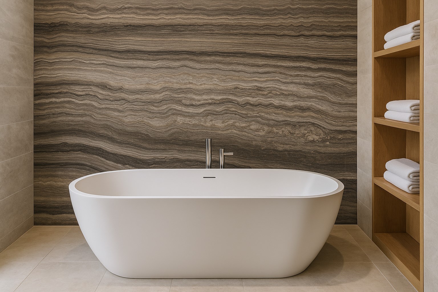 Silver-Wave-Travertine-(Vein-Cut)