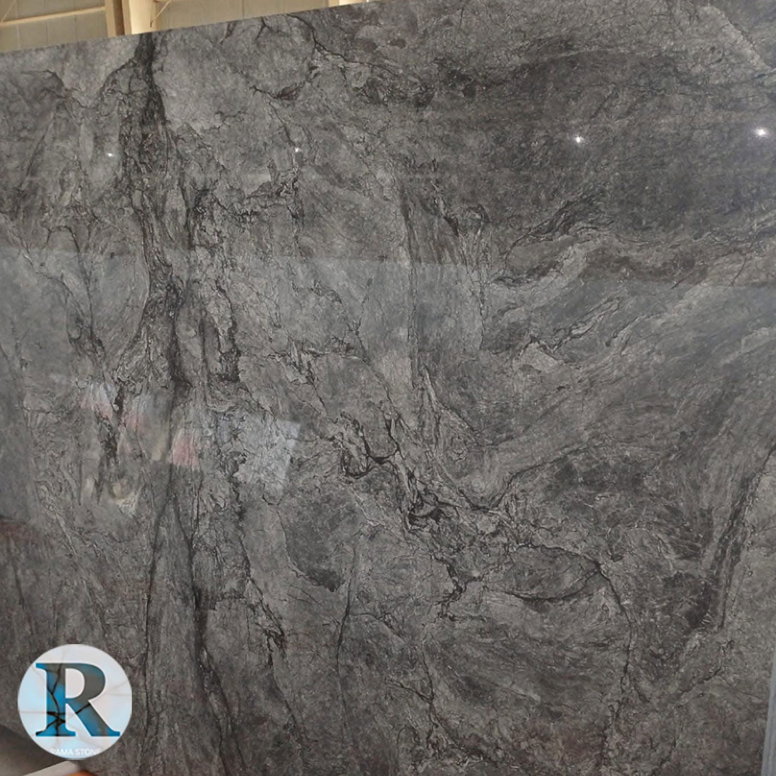 Graphite Wave Marble