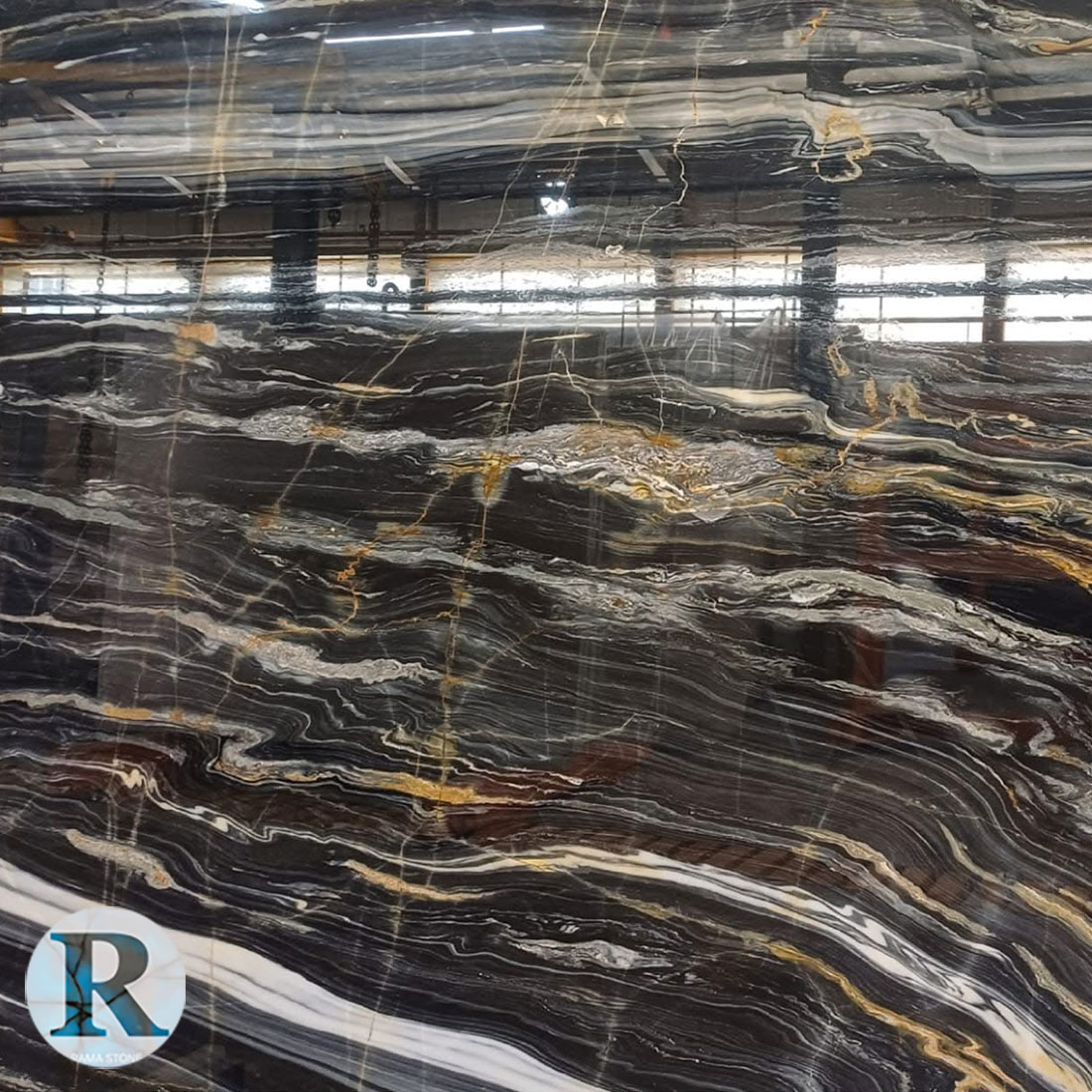 Silver-Portoro-Marble